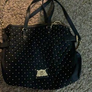 juicy  couture women’s shoulders bag black